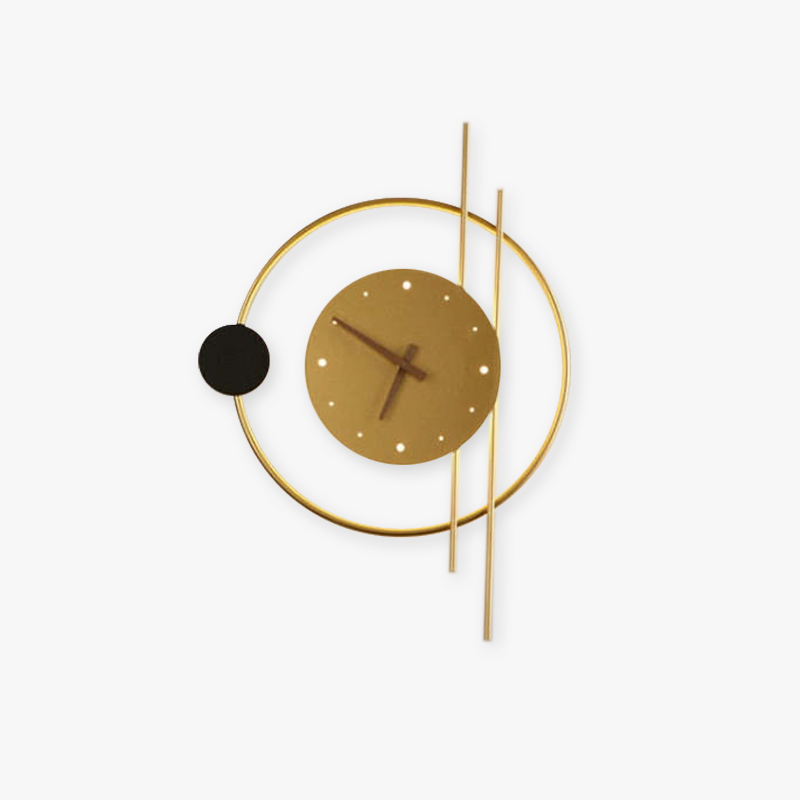 Selyn Applique Murale Led Moderne. Chambre. Noire/Or