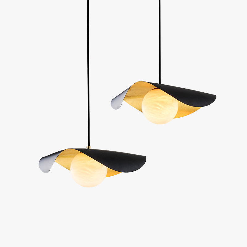 Arisha Suspension , cuivre pur et dolomite, Diamètre 40/60/80CM - Neutralighting