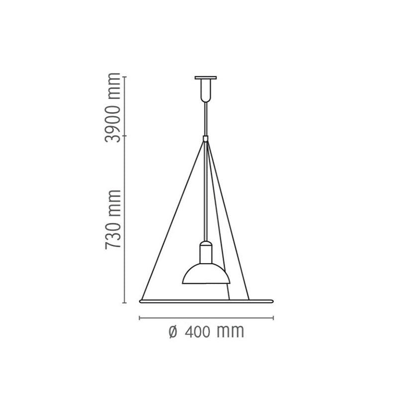 Arisha Suspension LED Moderne Métal/Acrylique Chromé/Noir - Neutralighting
