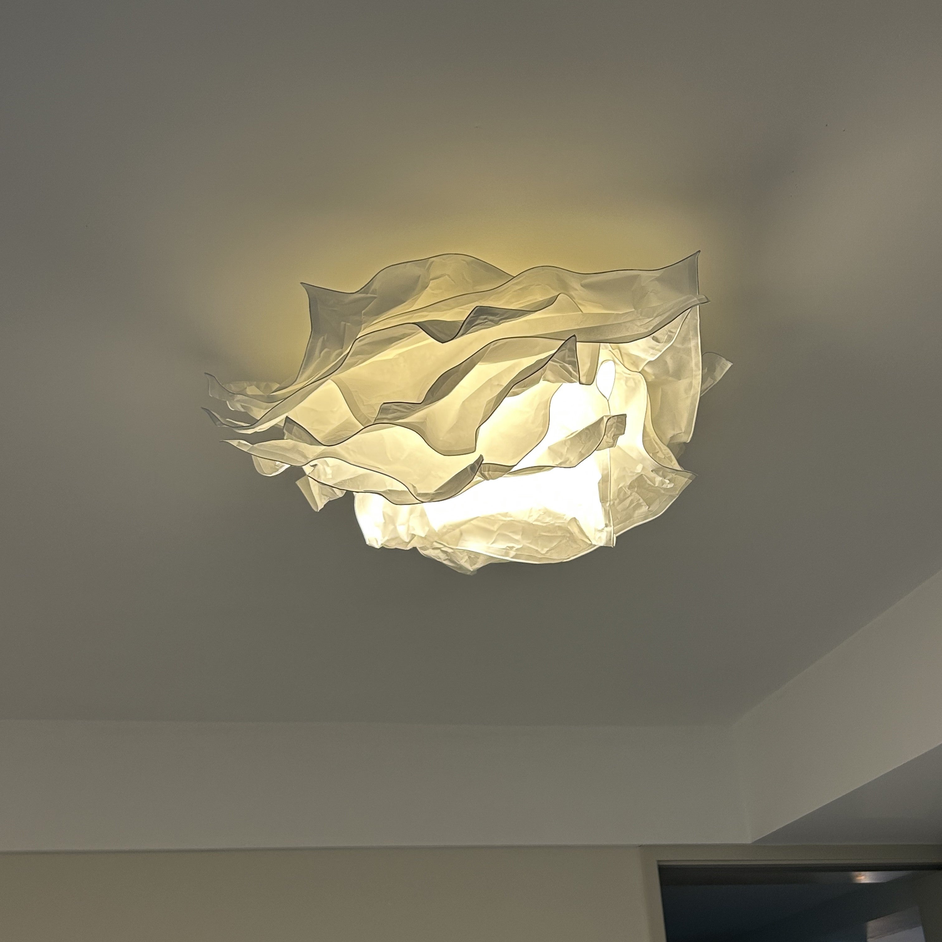 Ritta Conception Fleur Métal Plafonnier Étude Chambre à Coucher