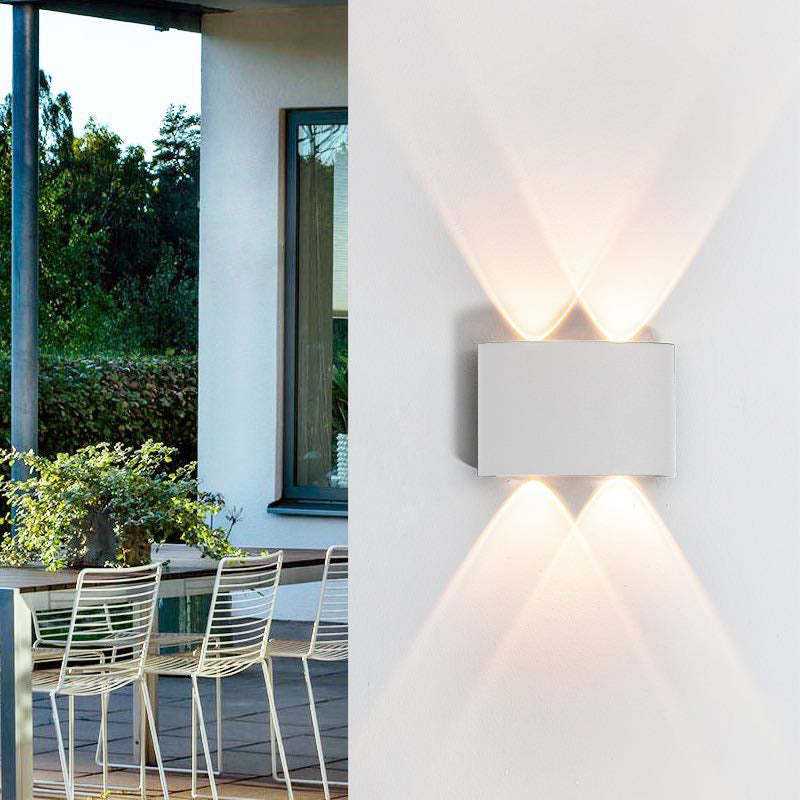 Tronix Applique Murale Rectangulaire Moderne Noir/Blanc. Corridor - Neutralighting