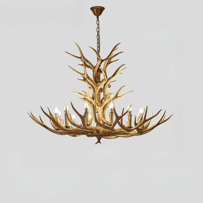Silva Rétro LED Suspension Bois Métal Bar/Salle À Manger/Salon - Neutralighting