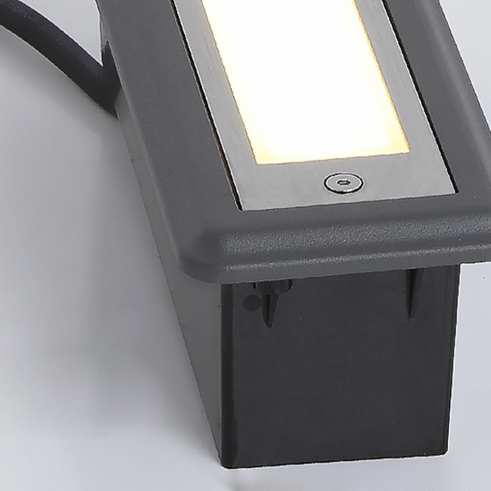 Ray Moderne LED Lampadaire Extérieure Noir Métal/Acrylique Jardin Couloir - Neutralighting