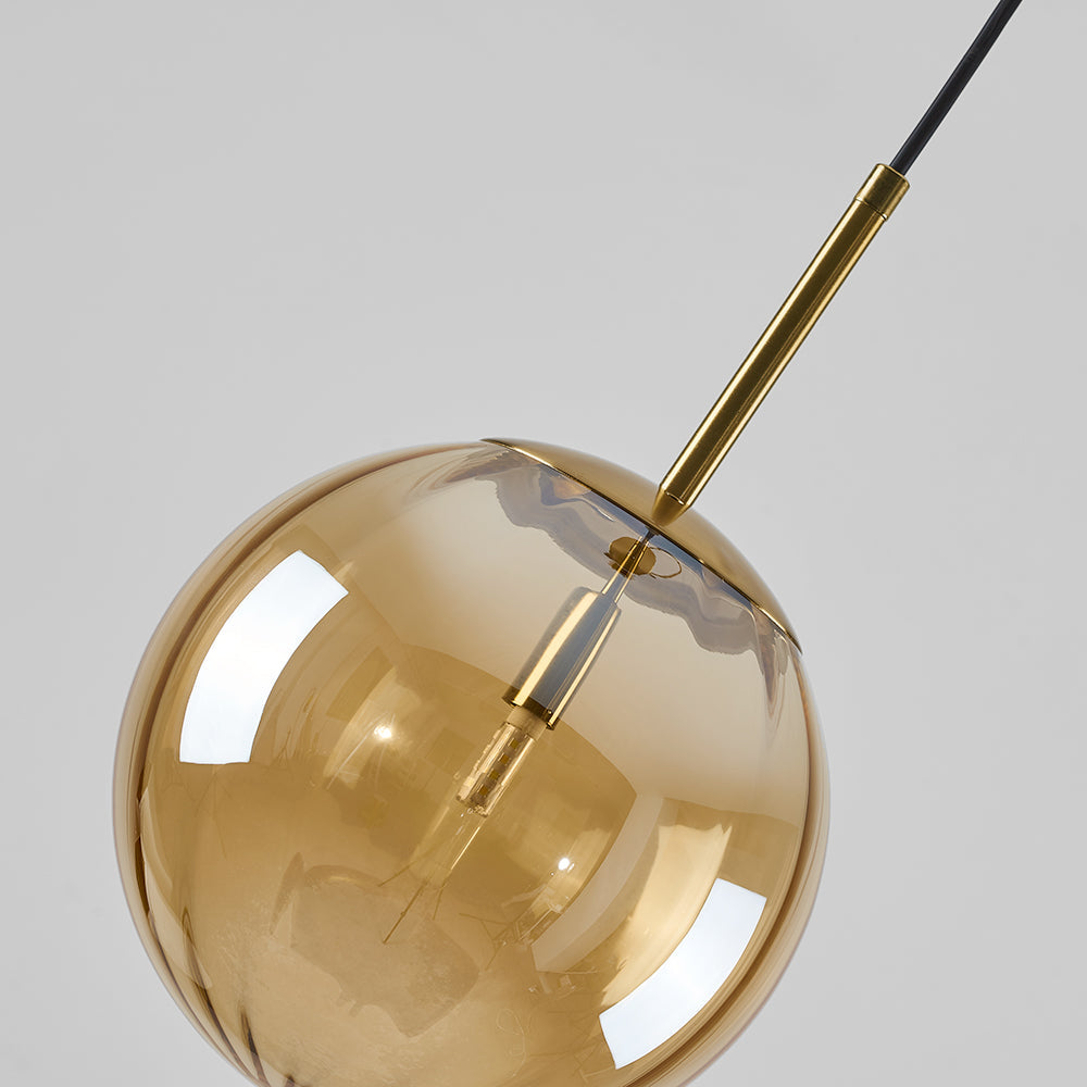 Lexa Suspension Boule Moderne Métal/Verre