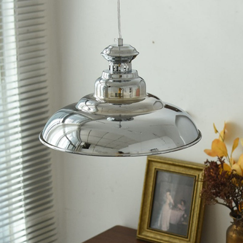 Silva Industriel LED Suspension Chromé Métal Salon/Chambre À Coucher - Neutralighting