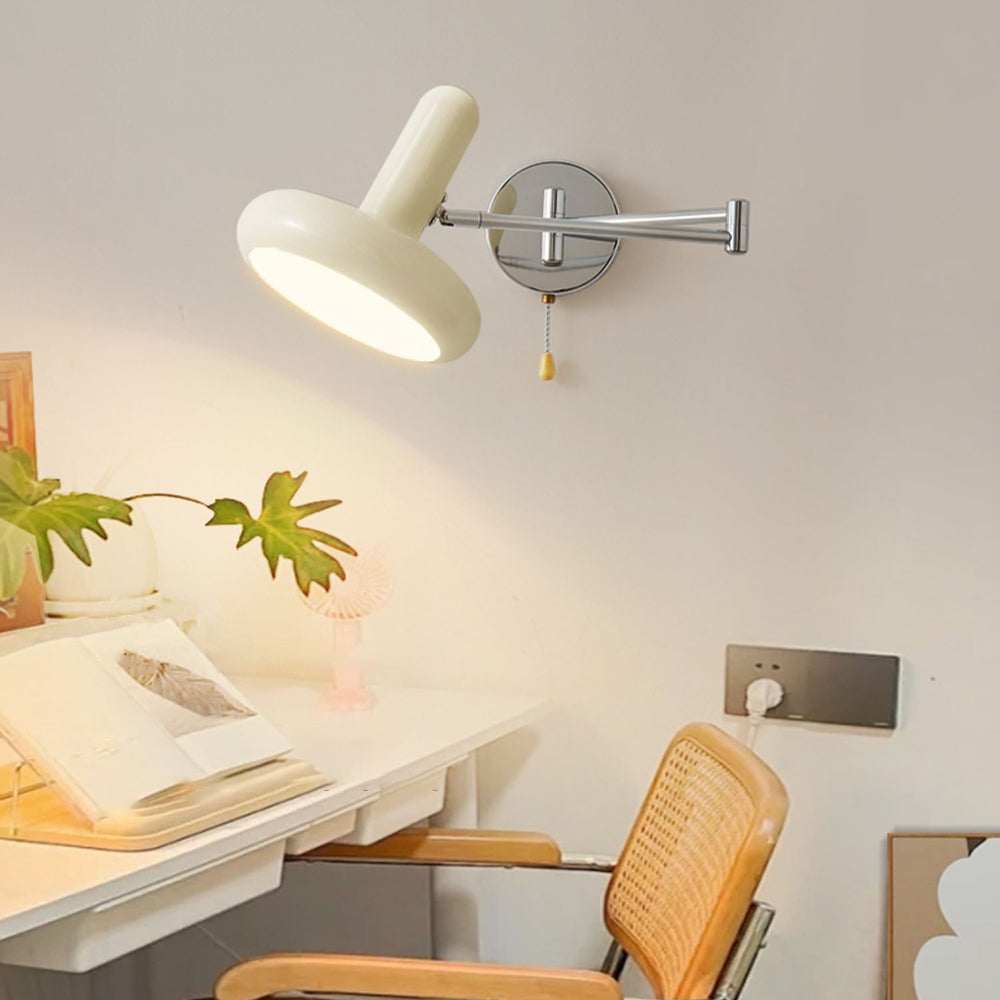 Arisha Applique Murale Orientable Scandinave, Métal, Blanc, Salon - Neutralighting