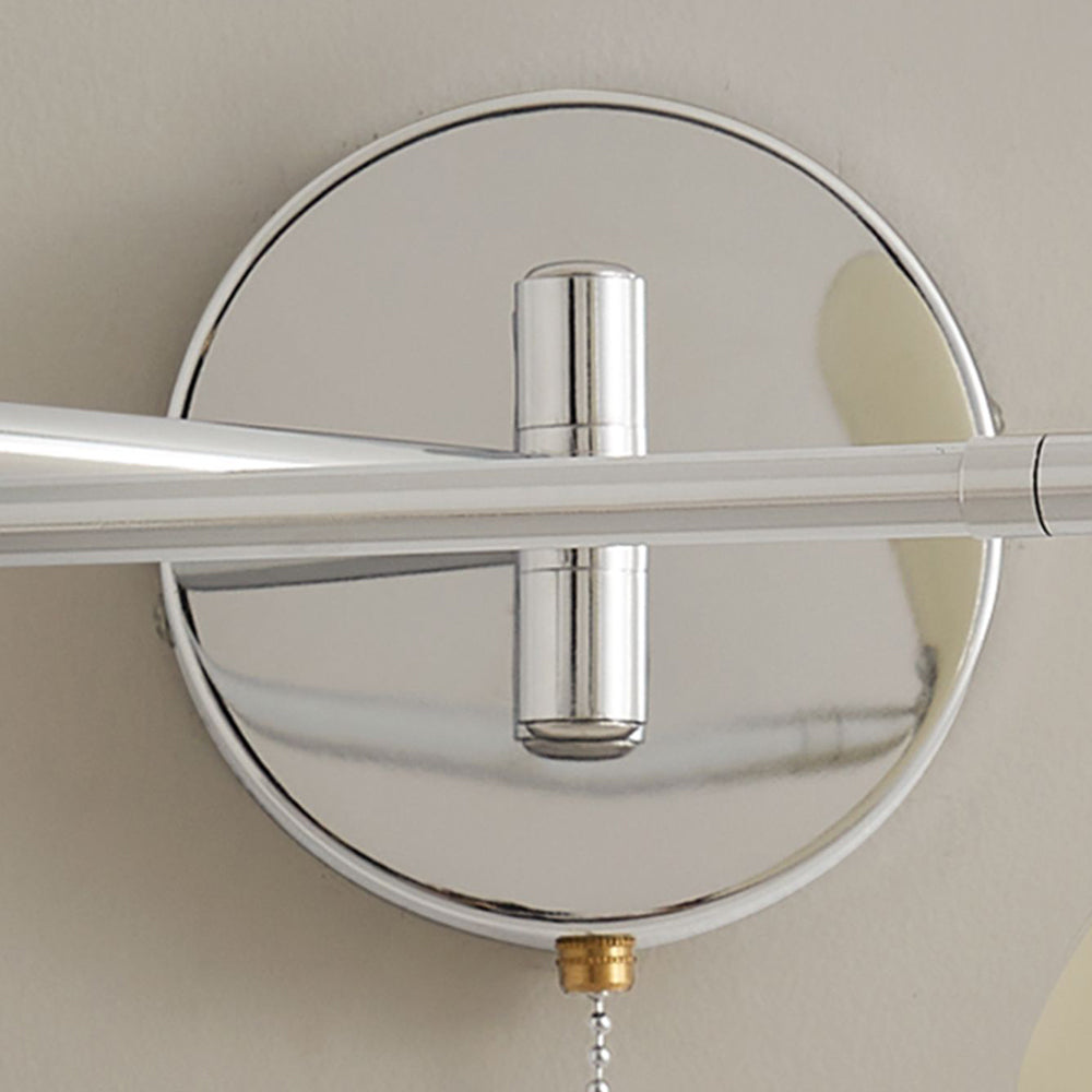 Arisha Applique Murale Orientable Scandinave, Métal, Blanc, Salon - Neutralighting