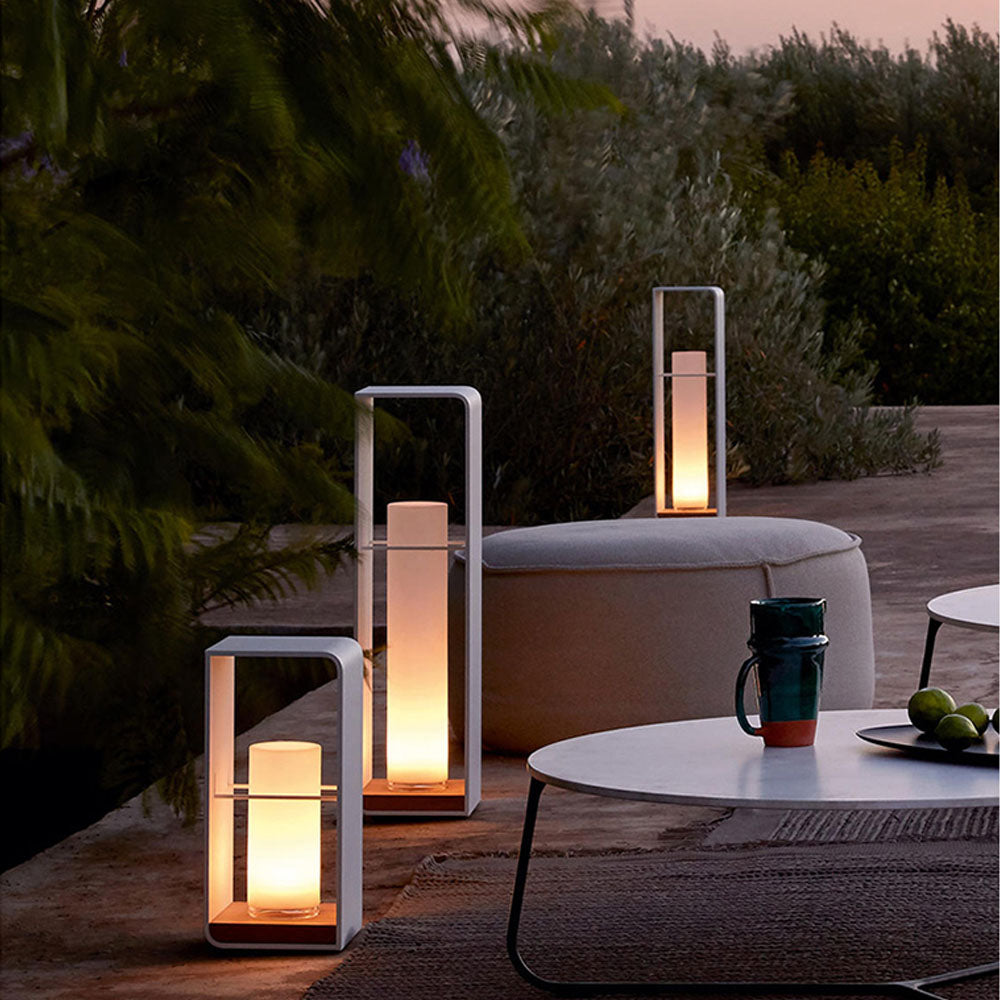 Halie Lampadaire Solaire Bougie Moderne. Métal. Noir. Allée - Neutralighting
