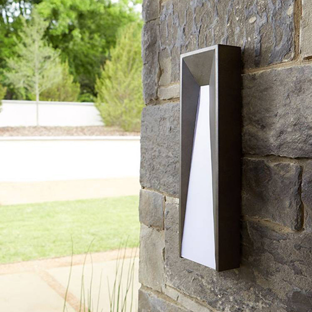 Ray Moderne LED Applique Murale Noir/Gris Métal Extérieur - Neutralighting