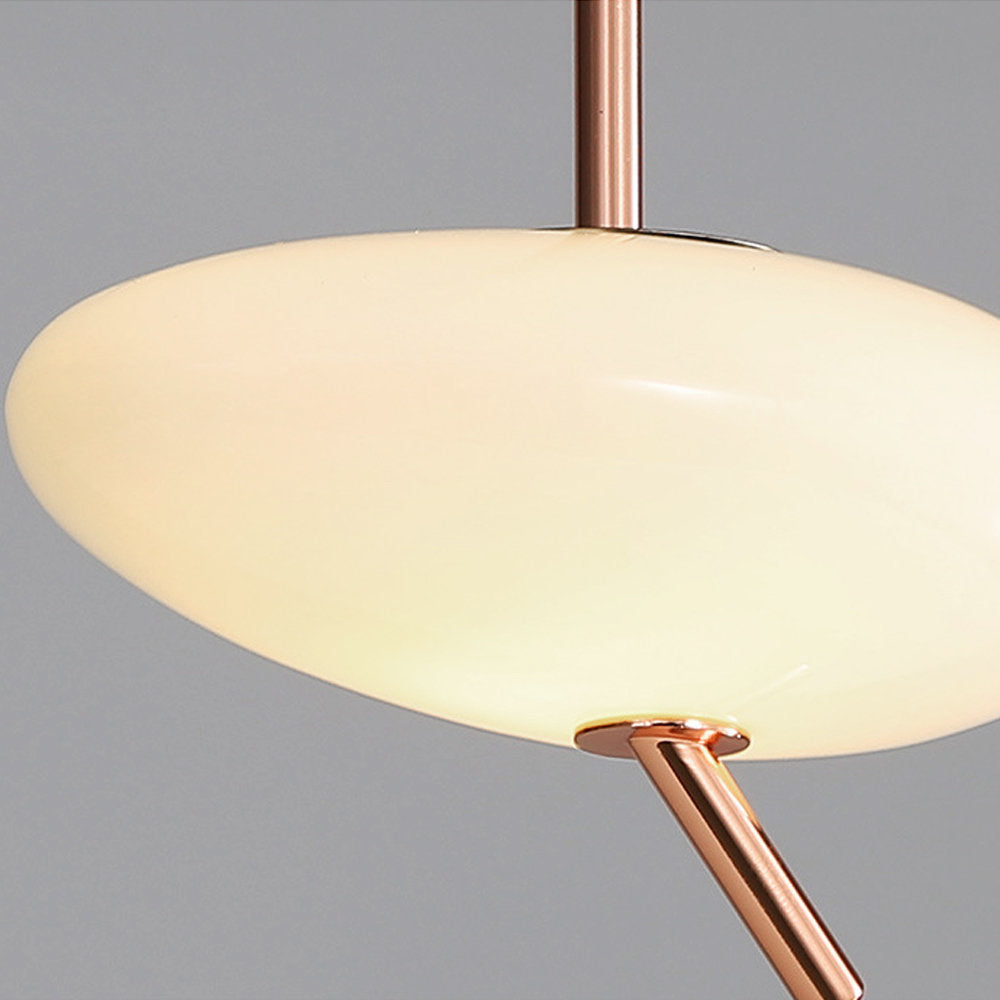 Valentina Suspension Moderne Galets Acrylique Métal Salon - Neutralighting