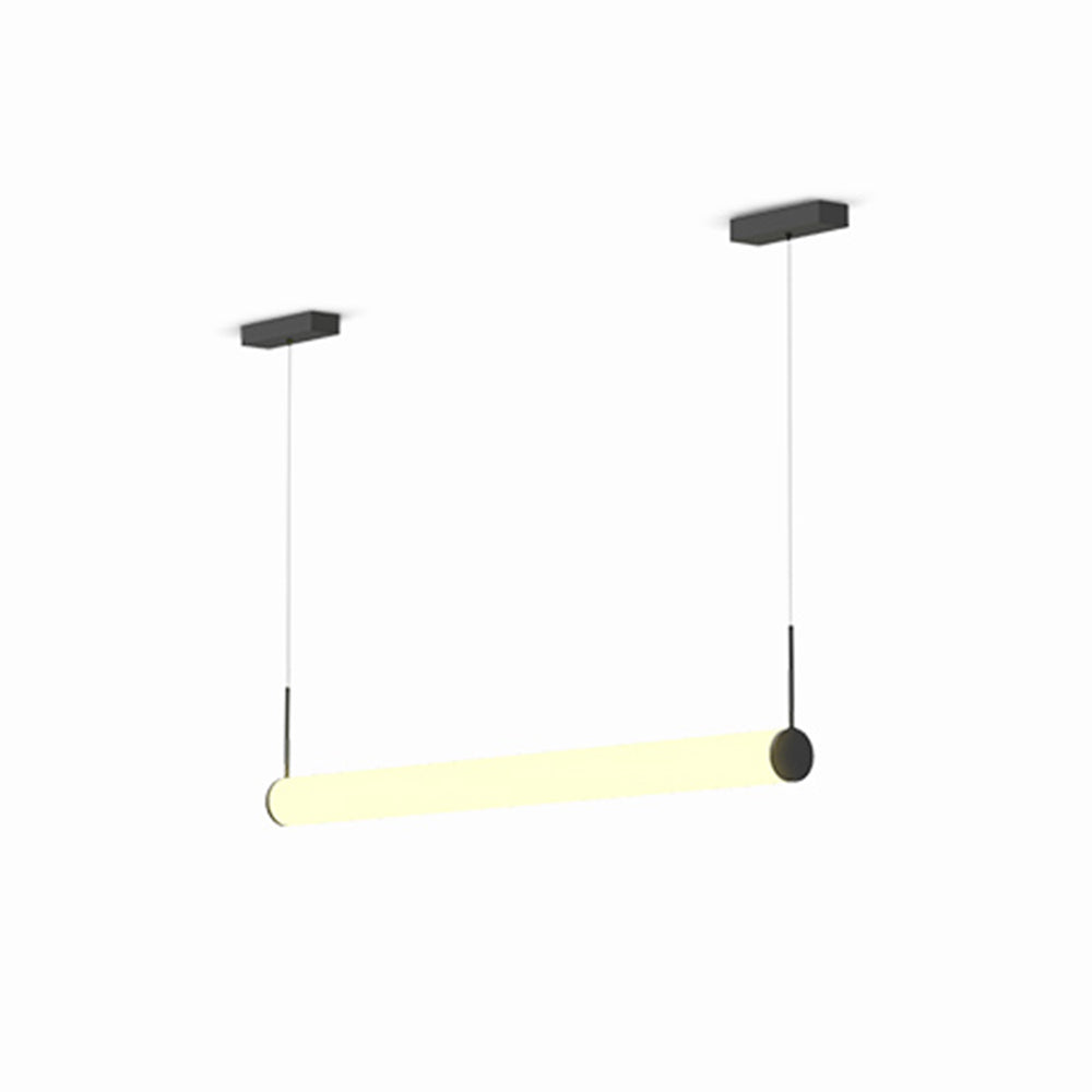 Ray Suspension Extérieure Cylindre Moderne, Métal/Acrylique, Noir/Blanc, Balcon - Neutralighting