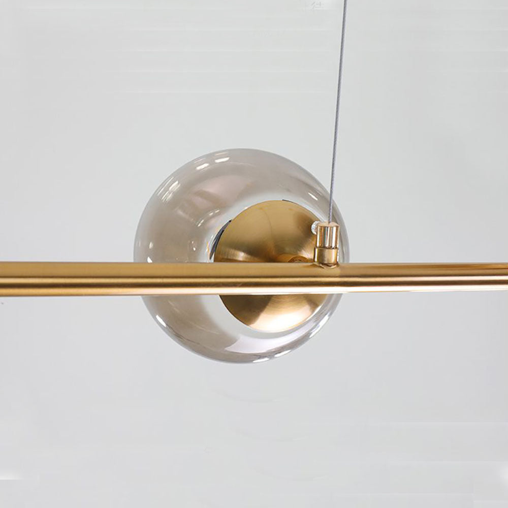 Valentina Moderne LED Suspension Globe Métal Verre Salon Cuisine - Neutralighting