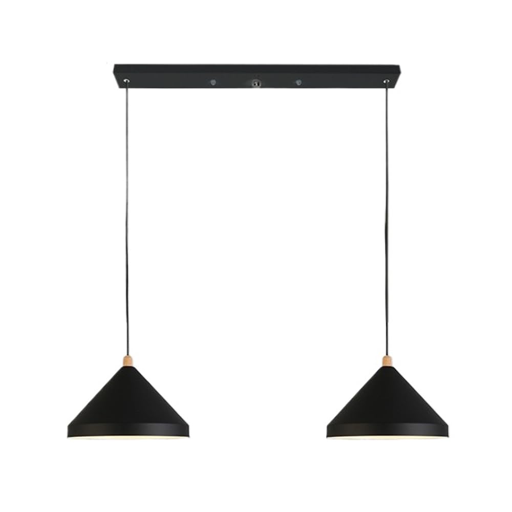 Valentina Industriel Métal Suspension Noir/Blanc Chambre À Coucher/Salle À Manger - Neutralighting