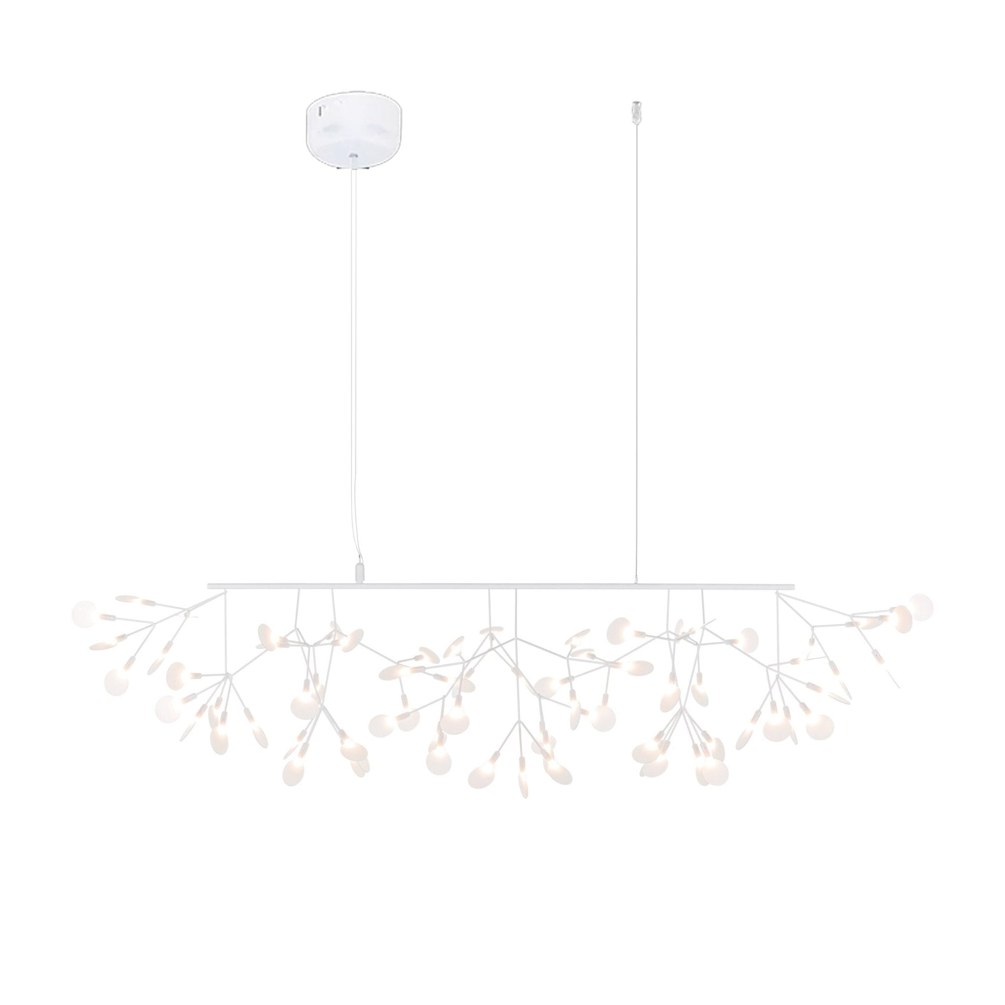 Lustra Chandelier LED À Branches Longues Et Linéaires Artistiques - Neutralighting