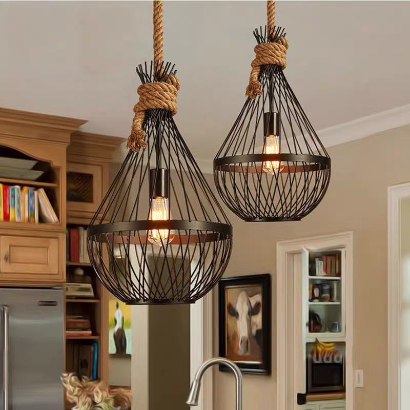 Epoch Suspension Luminaire LED Industrielle Métal Salon - Neutralighting