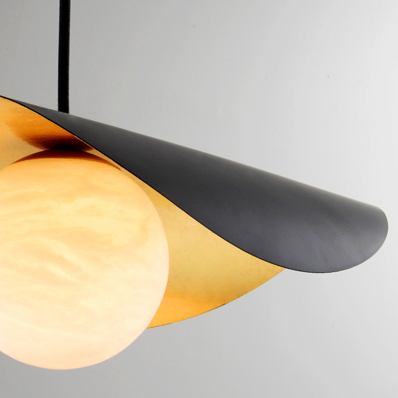 Arisha Suspension , cuivre pur et dolomite, Diamètre 40/60/80CM - Neutralighting