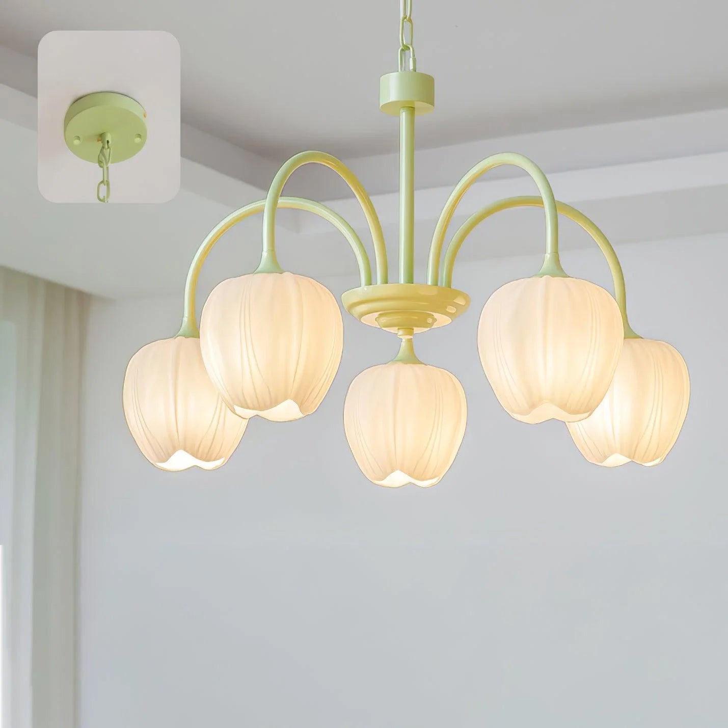Tulip Lustres Rafraîchissants en Verre - Neutralighting