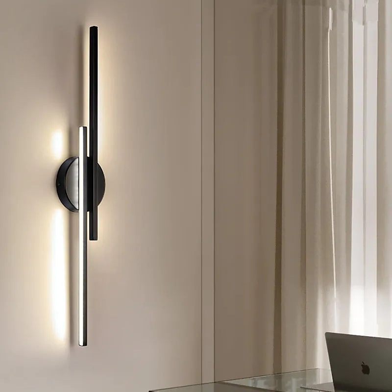 Elgo Applique Murale Linéaire Moderne Chambre à Coucher