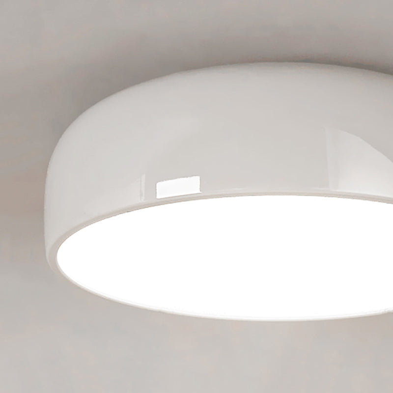 Arisha Plafonnier Bol Moderne, Métal/Acrylique, Noir/Blanc, Salon - Neutralighting