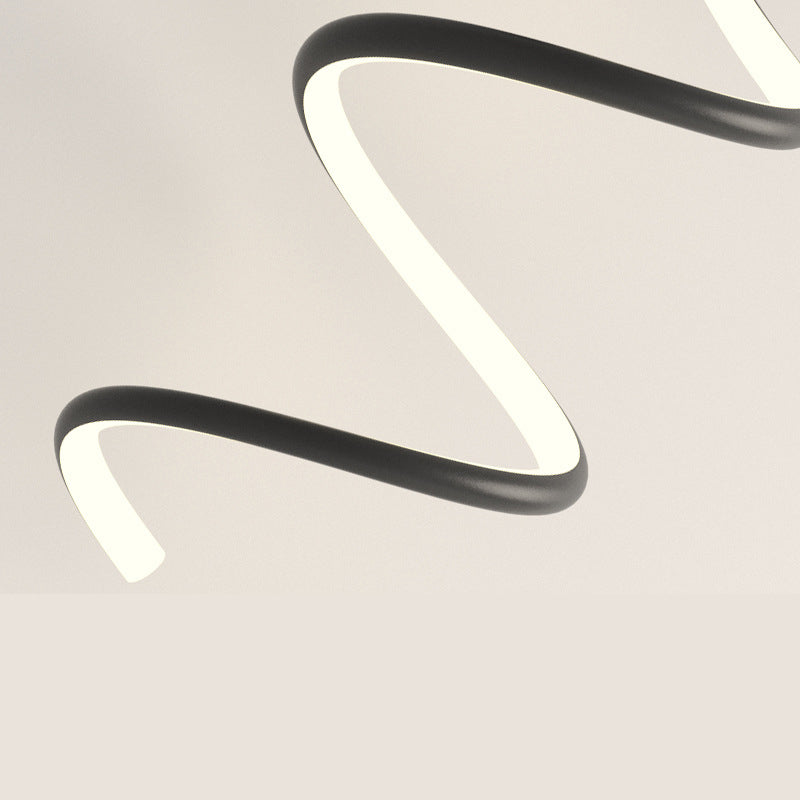 Arisha Applique Murale LED Spirale Moderne Pour Chambre, Couloir, Salon - Neutralighting
