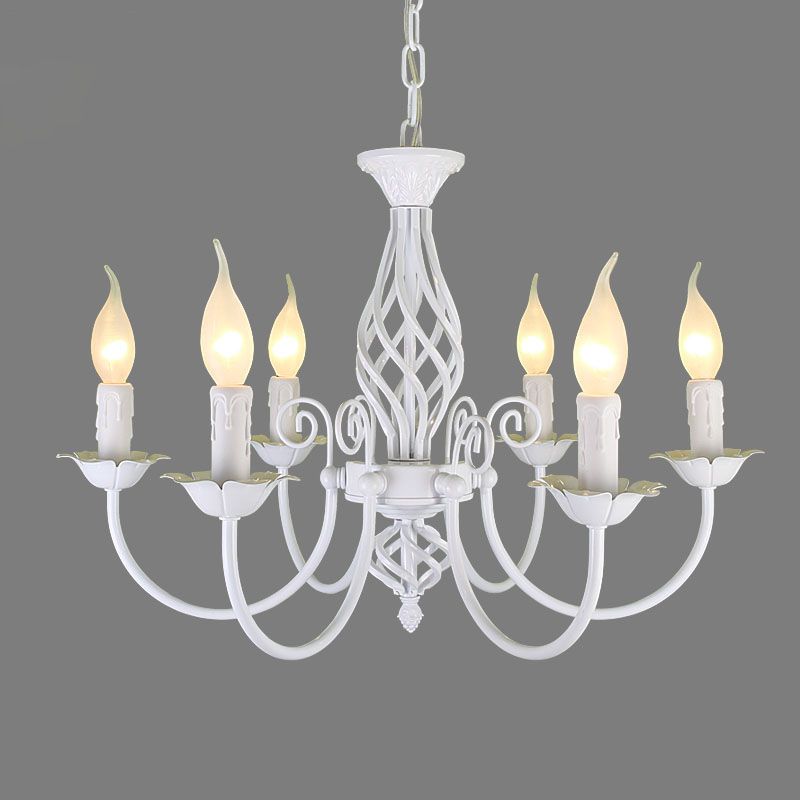 Sliva Lustre Lanterne Retro, Metal/Verre, Blanc/Noir, Salon - Neutralighting