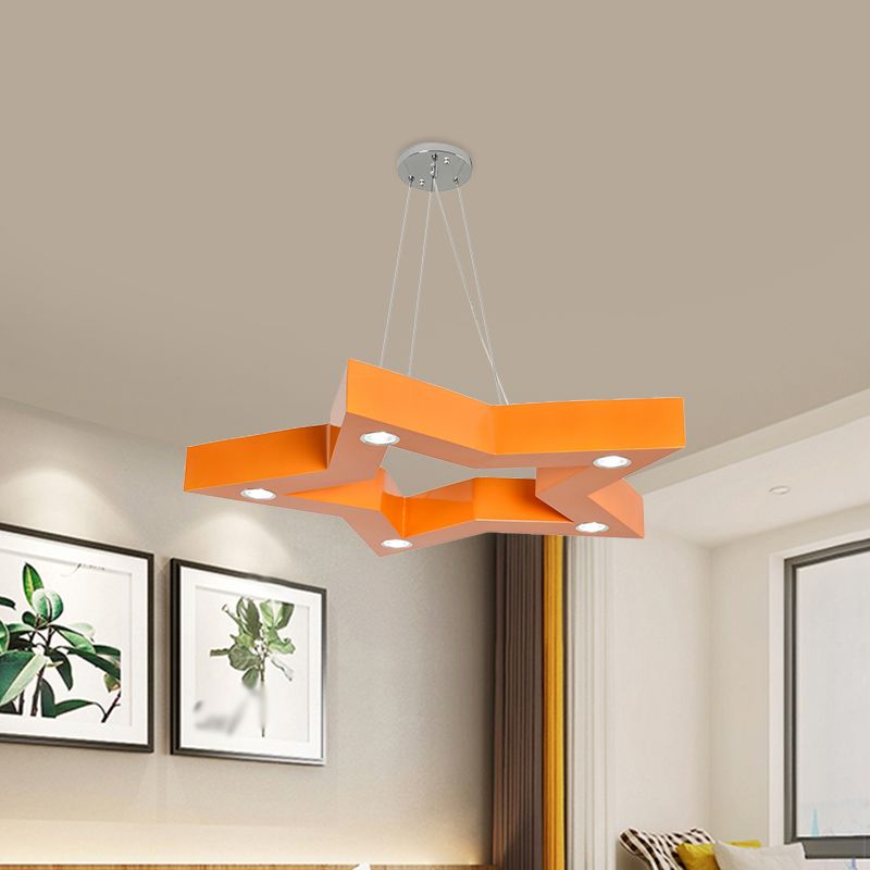 Aria Moderne LED Suspension Jaune Bleu Vert Métal Salle à Manger - Neutralighting