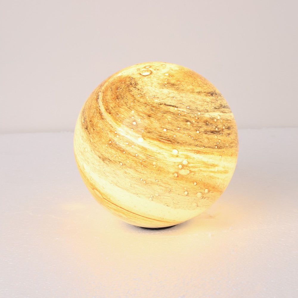 Myrah Lampadaire Boule Moderne Bleu/Curry de Lait Jardin - Neutralighting