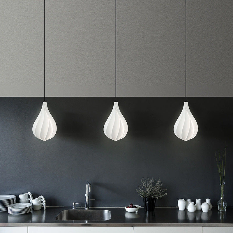 Valentina Suspension en Forme de Bourgeon Nordique Résine Salon - Neutralighting