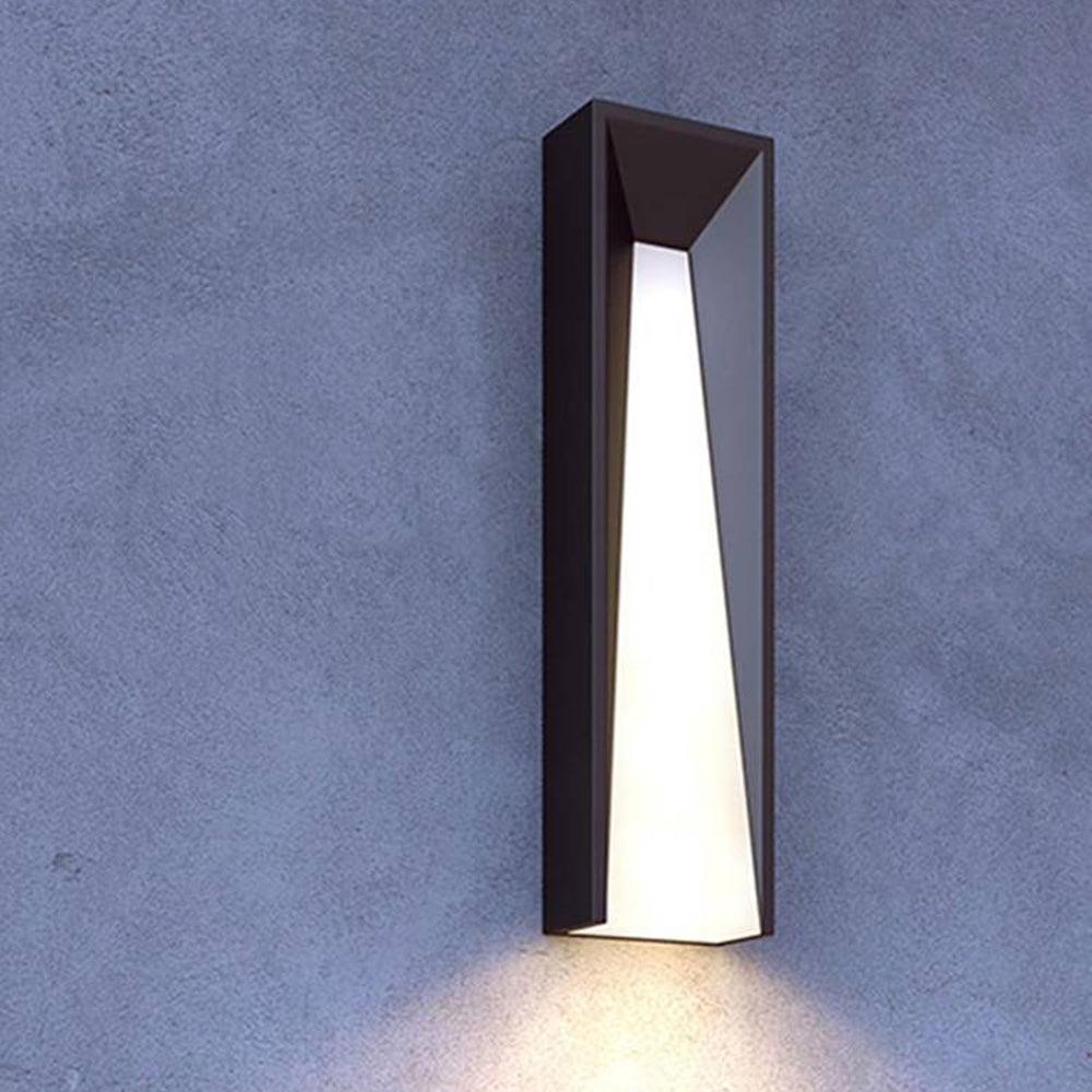 Ray Moderne LED Applique Murale Noir/Gris Métal Extérieur - Neutralighting