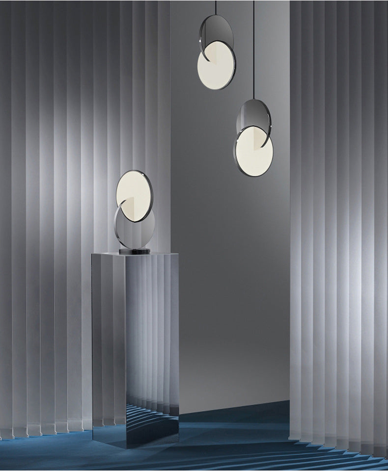 Arisha Luminaires Suspension Minimaliste Métal Or/Argent Salon - Neutralighting
