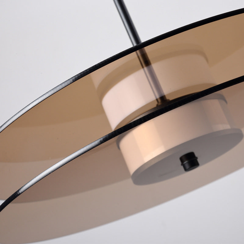 Luminaires Suspension LED Moderne Bronze Verre Salle à manger/Salon - Neutralighting