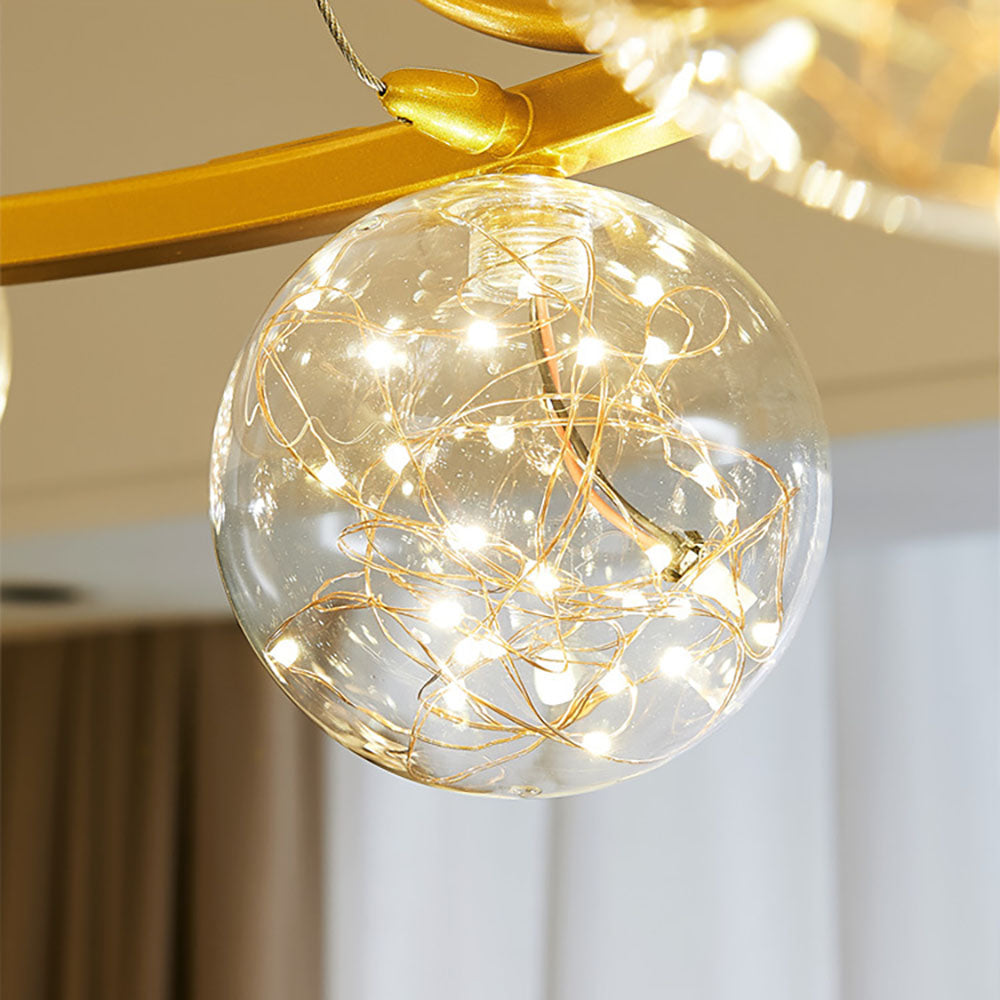 Arisha Étoile Créative Nordique Suspension Métal Salle À Manger/Salon - Neutralighting
