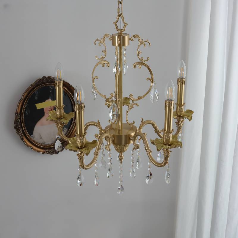 Silva Luxe Lustre Métal Verre Salon Salle à Manger