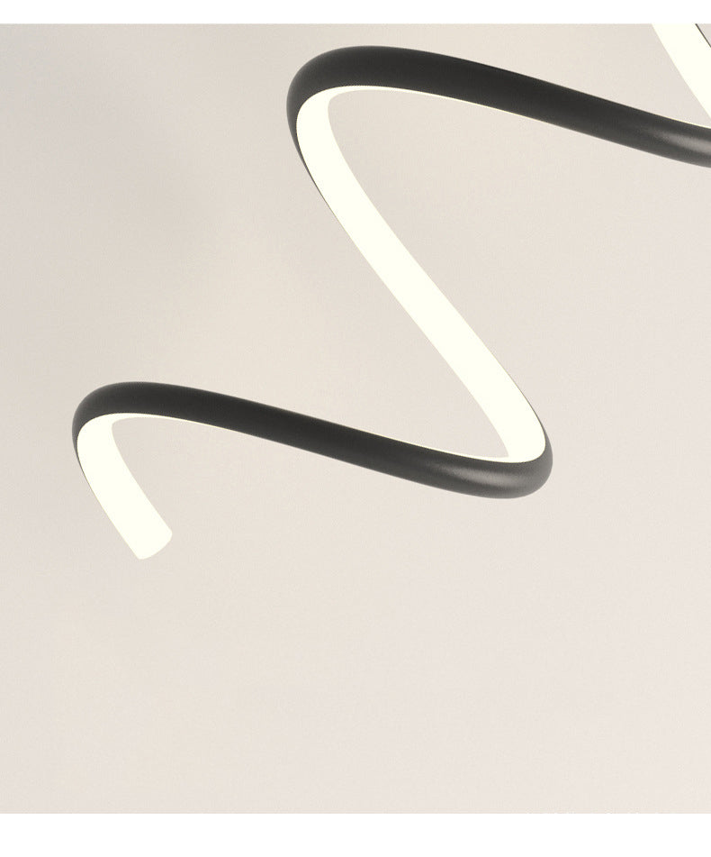 Arisha Applique Murale LED Spirale Moderne Pour Chambre, Couloir, Salon - Neutralighting