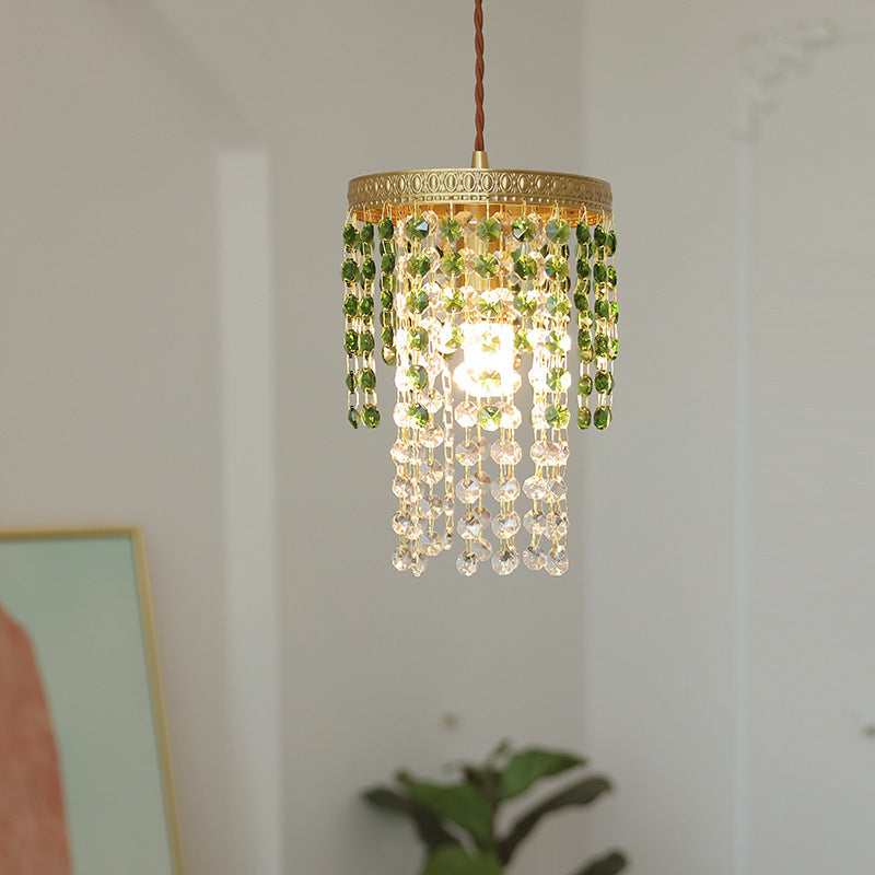 Kristy Suspension Vintage Cristal Métal Chambre à Coucher - Neutralighting