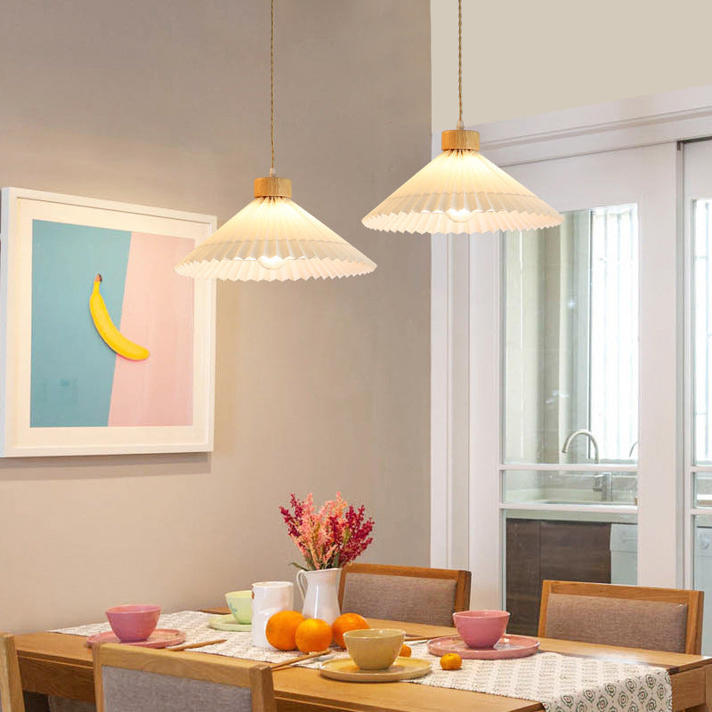 Ritta Suspension Cluster, Plissé 4 Styles - Neutralighting