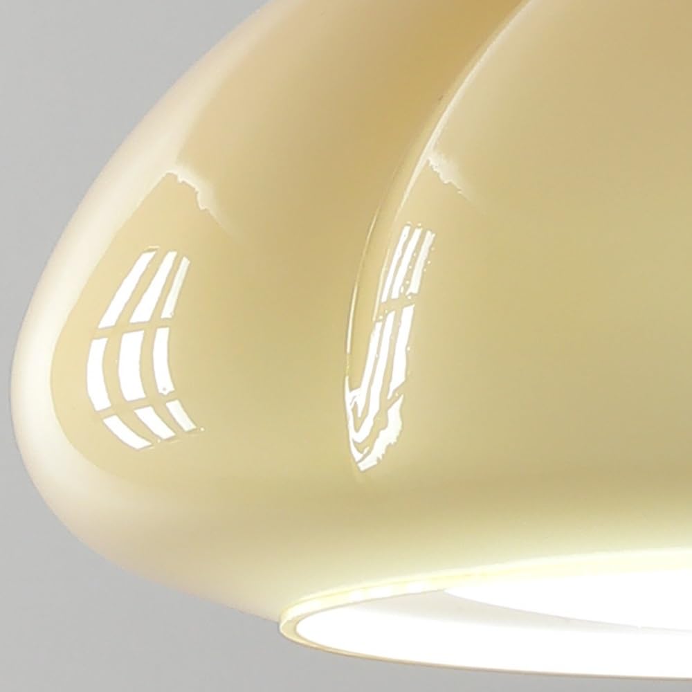 Valentina Rétro Suspension Citrouille Verre Chambre À Coucher - Neutralighting