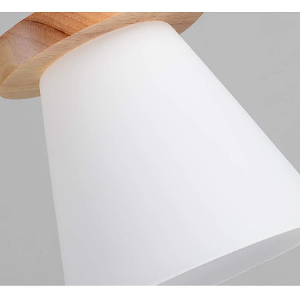 Valentina Minimalisme LED Suspension Bois Verre Chambre À Coucher/Salle À Manger - Neutralighting