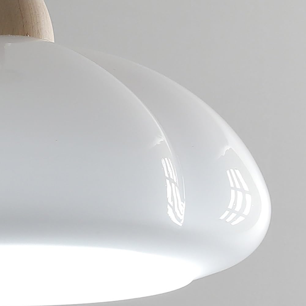 Valentina Rétro Suspension Citrouille Verre Chambre À Coucher - Neutralighting