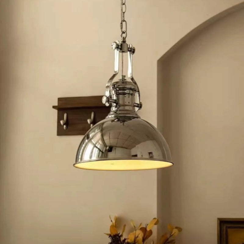 Silva Industriel LED Suspension Chromé Métal Salon/Chambre À Coucher - Neutralighting
