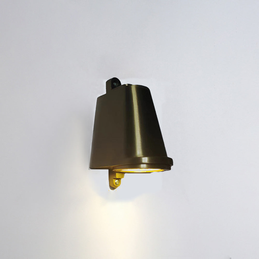 Ray Applique Murale Horloge Moderne, Métal, Noir/Gris/Cuivré/Aluminum, Balcon - Neutralighting