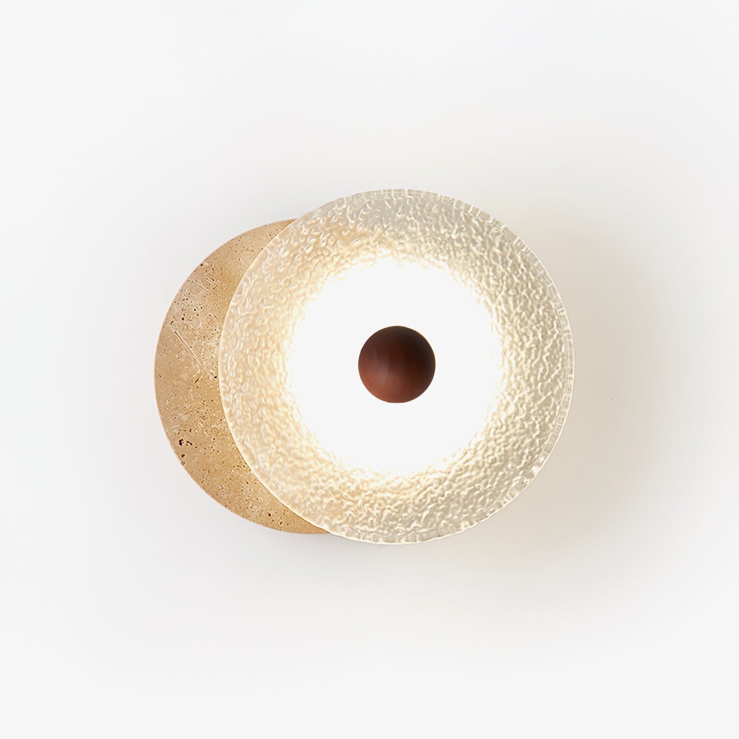 Olivia Applique Murale Moderne en Travertin - Neutralighting