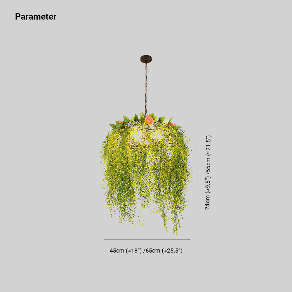 Ritta Design LED Suspension Vert Métal Chambre à coucher Salon - Neutralighting
