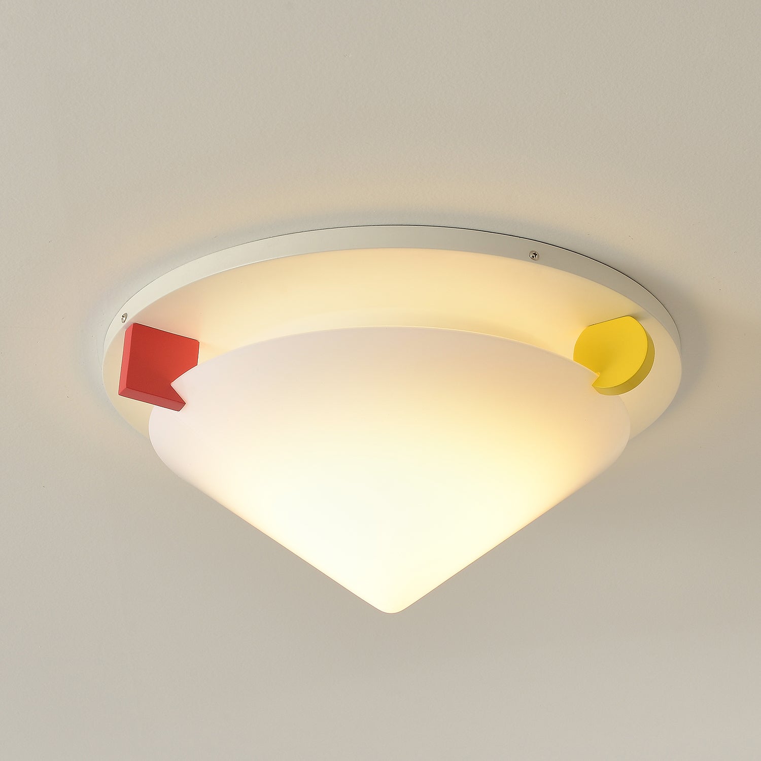 Stoja Plafonnier Géométrique Couleur Blocs Style Moderne - Neutralighting