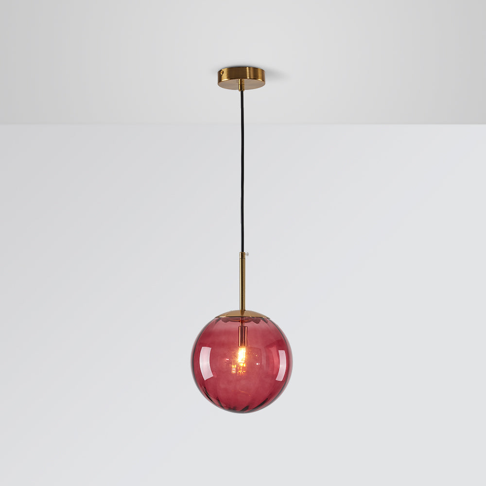 Lexa Suspension Boule Moderne Métal/Verre