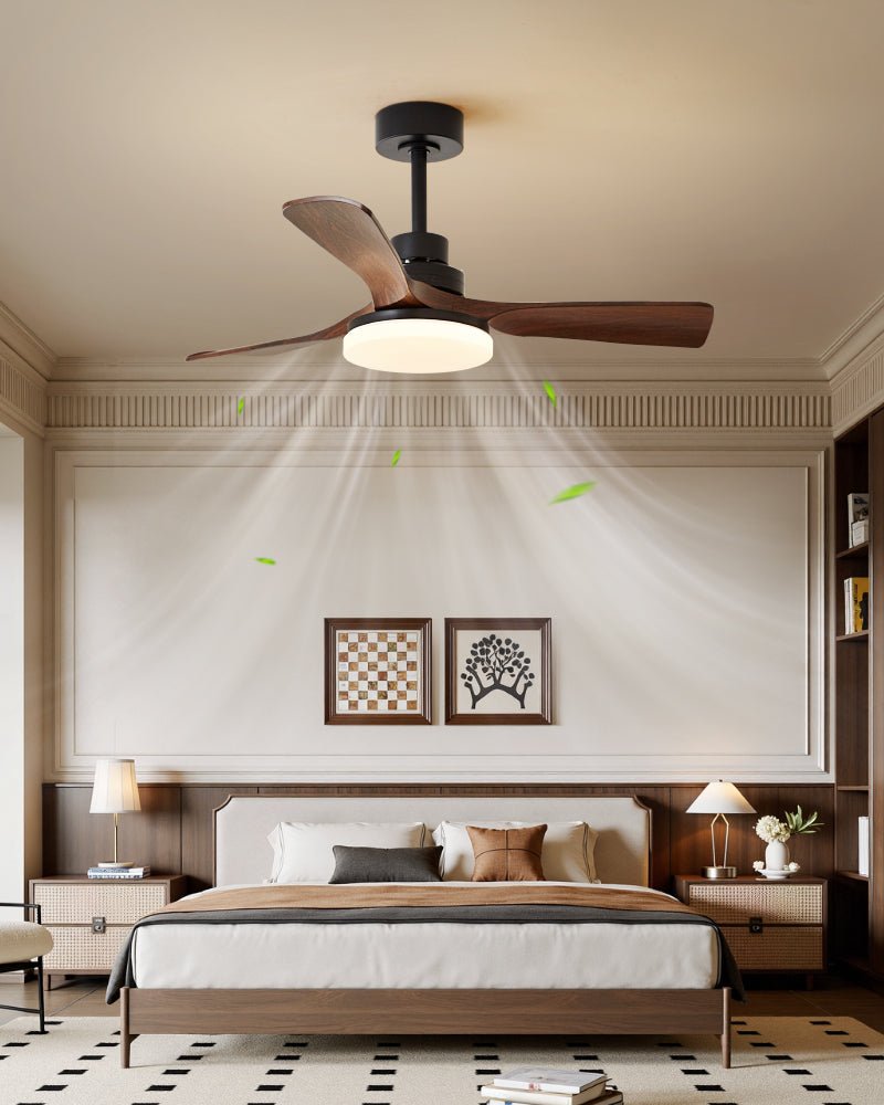 Plafonnier ventilateur moderne Ulvren (Diamètre 132cm)