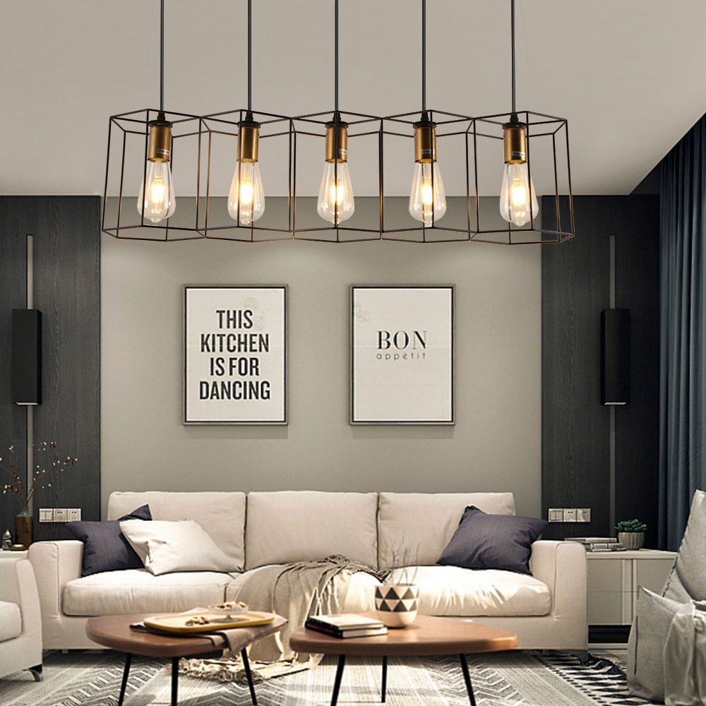 Arisha Suspension linéaire moderne pour le restaurant - Neutralighting
