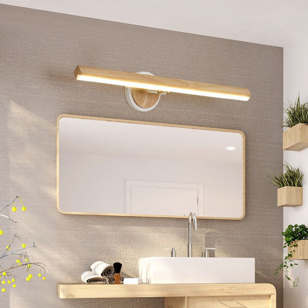 Muto Simple Applique Murale Rectangulaire Moderne LED Bois/Métal Bois Chambre/Salon - Neutralighting