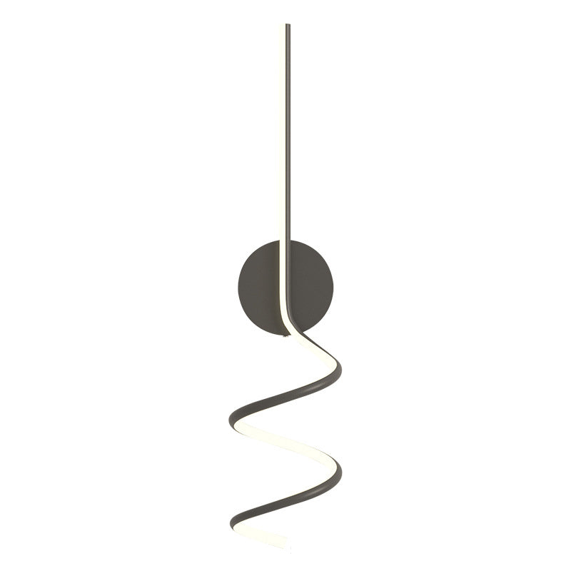 Arisha Applique Murale LED Spirale Moderne Pour Chambre, Couloir, Salon - Neutralighting