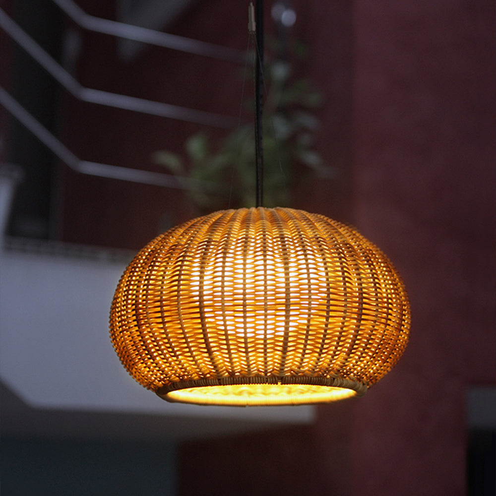 Ritta Suspension Extérieure Landerne Simple, Bambou, Bois, Jardin - Neutralighting